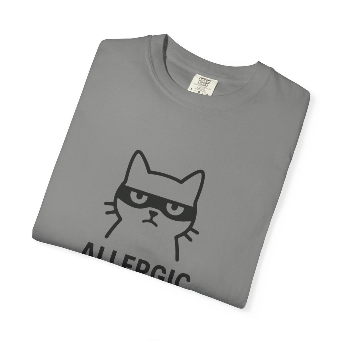 Allergic to People Cat T-Shirt