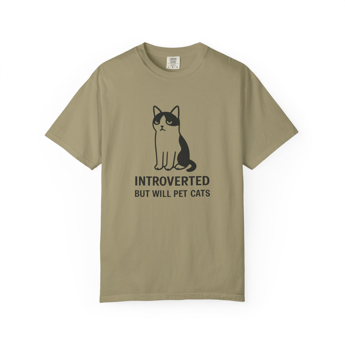 Introverted Cat Lover T-Shirt