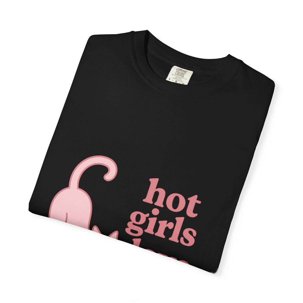 Hot Girls Love Cats T-Shirt