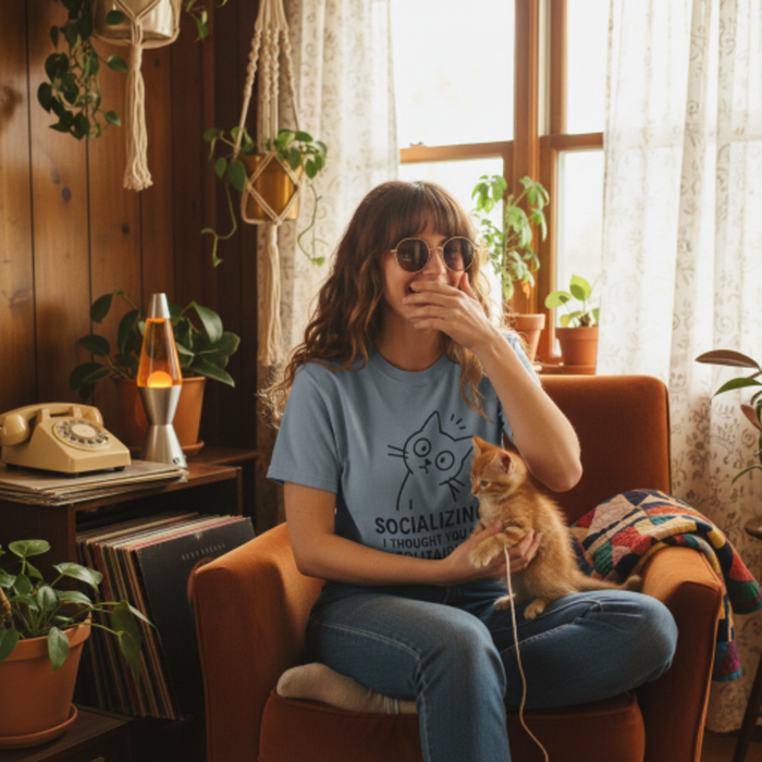 Socializing T-shirt